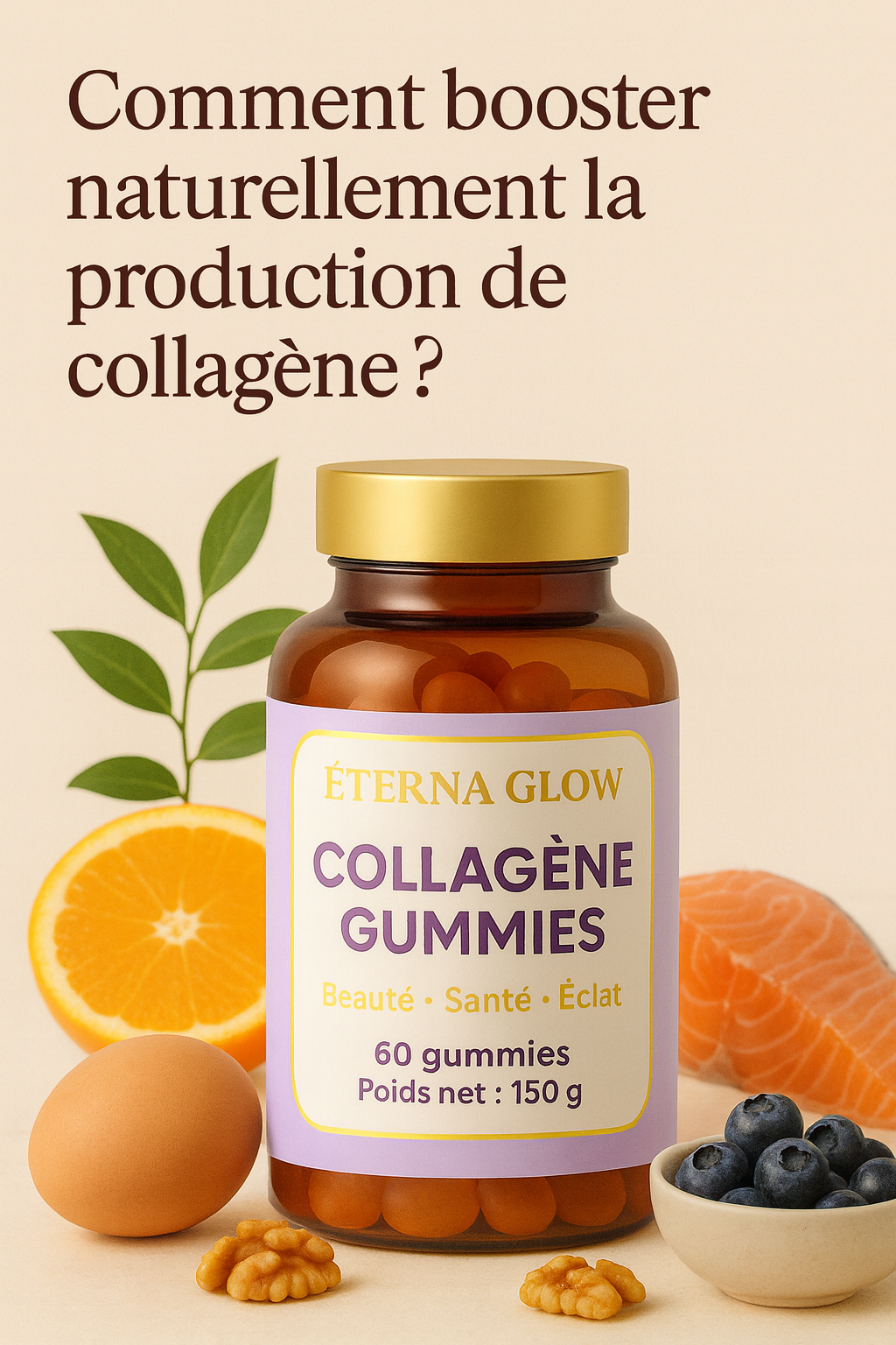 Comment booster naturellement la production de collagène ?